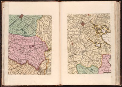 Map of Holland and Utrecht by Jacob Aertsz. Colom by J.A. Colom